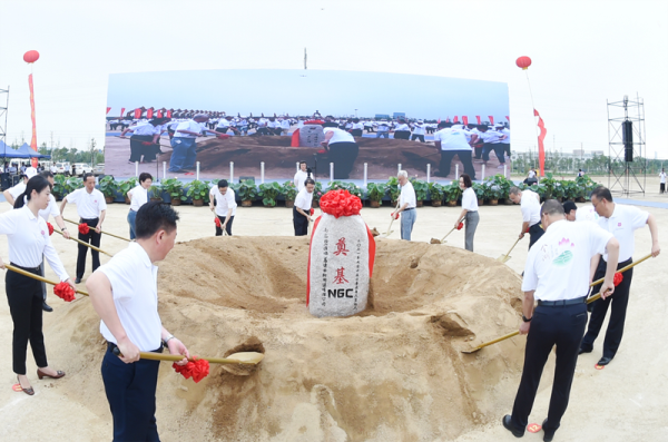 金湖荷花节第一喜:中国传动南高齿(淮安)高速齿轮制造项目开工
