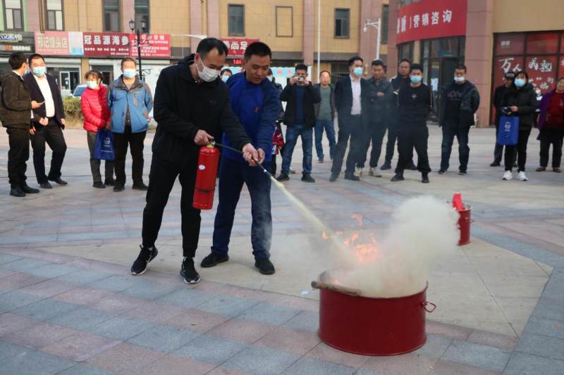 青岛胶州市“119”消防宣传月系列活动之消防宣传进社区
