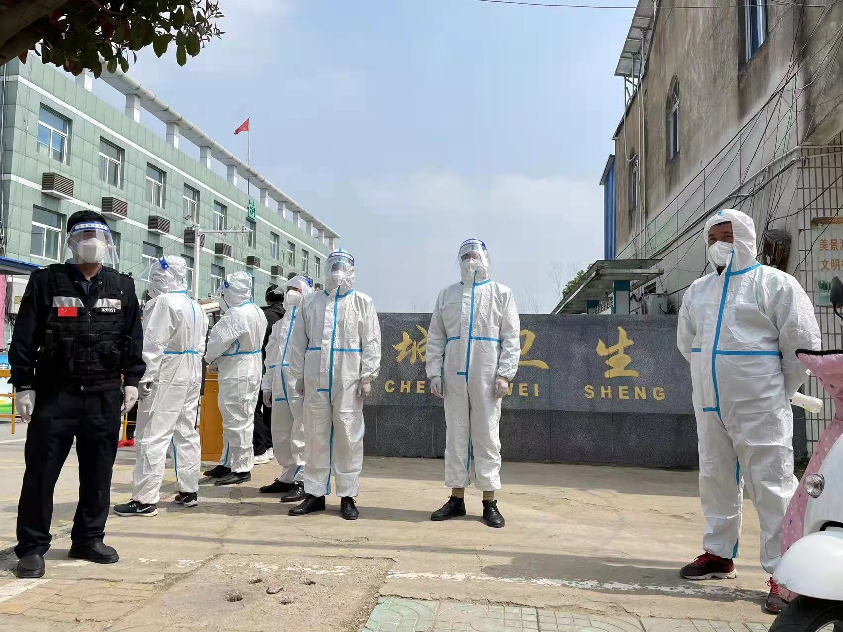 淮阴公安分局码头派出所启动疫情防控应急响应,配合疫情防控工作