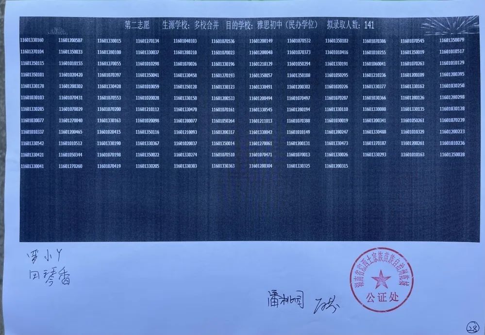 小升初电脑摇号现场会