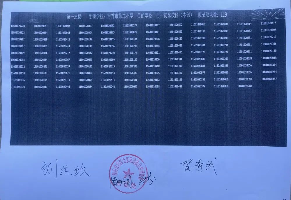小升初电脑摇号现场会
