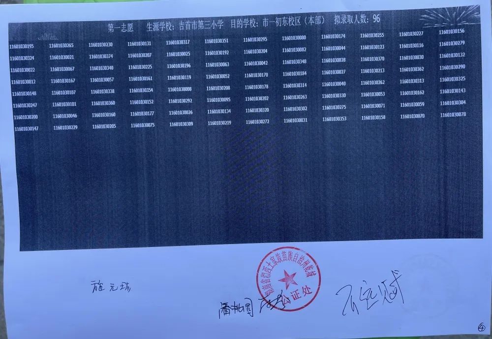 小升初电脑摇号现场会